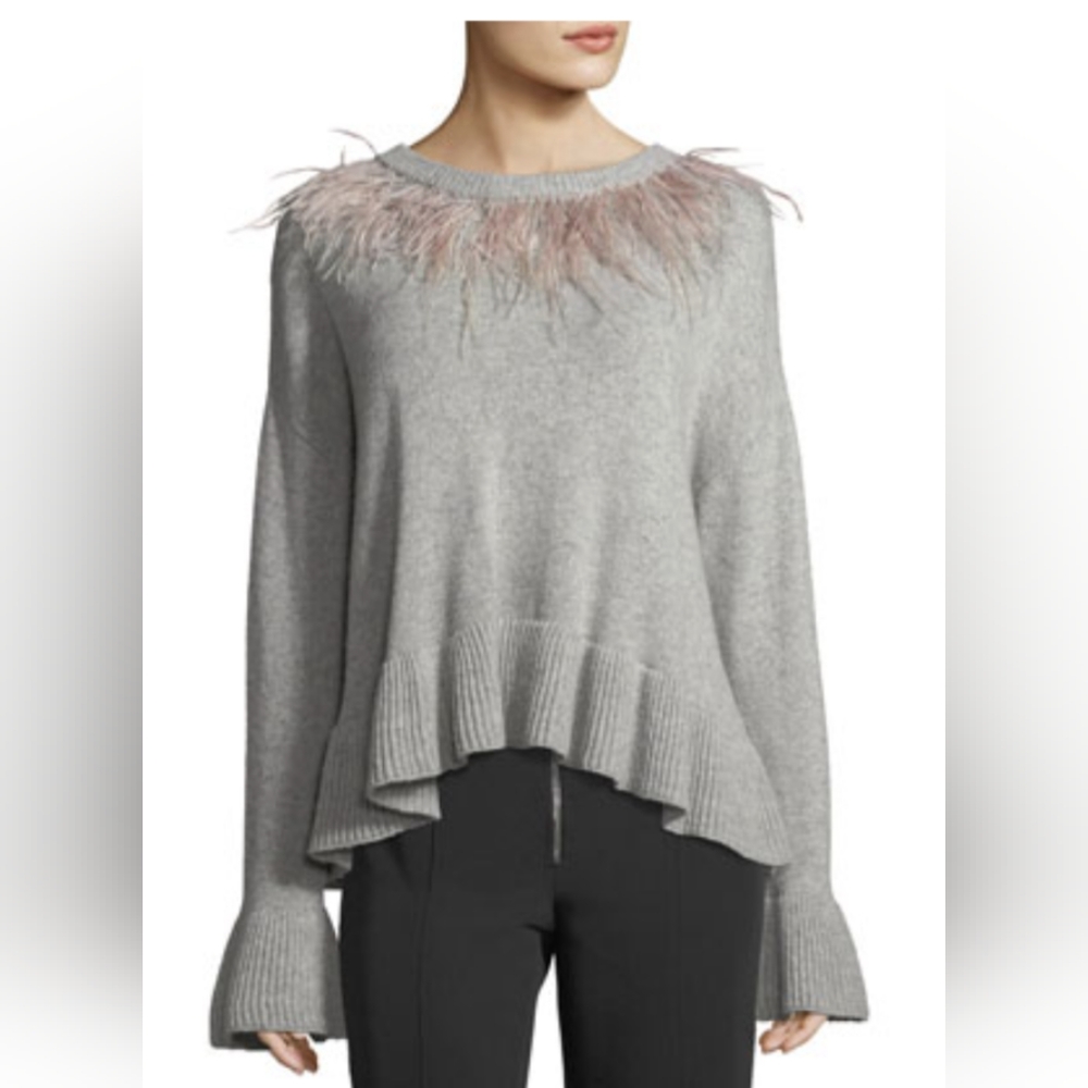 Cinq a Sept feather sweater